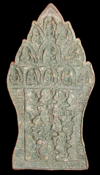 Khmer Mandala Mold Depicting Hevajra, 12th Century CE - 13th Century CE