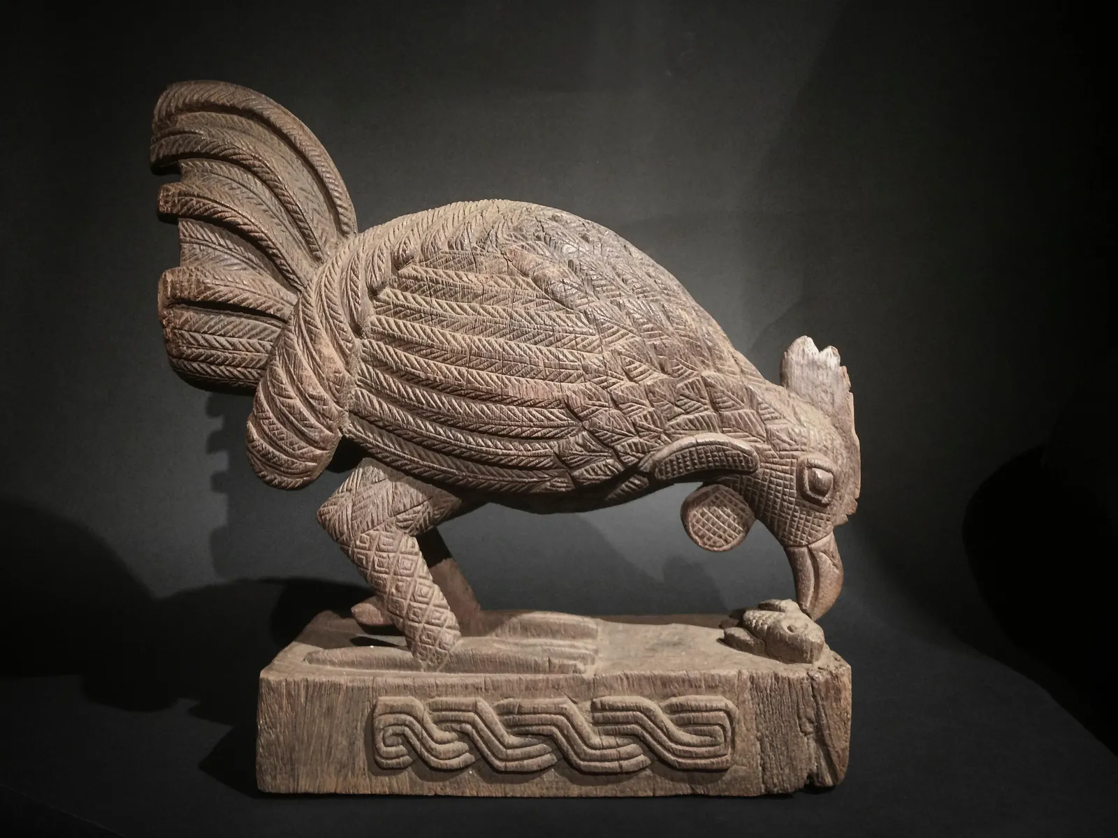 Benin Carved Wooden Okukor, 18th Century CE