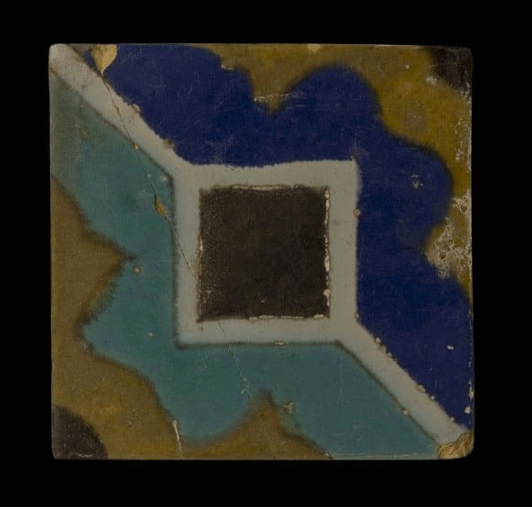 Glazed Polychrome Tile, 16th Century CE - 18th Century CE