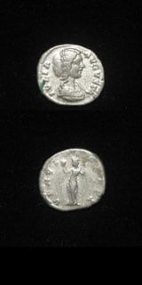 Silver Denarius of Empress Julia Domna, 196 CE - 211 CE