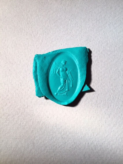 Roman Carnelian Intaglio Depicting Omphale, 100 CE - 300 CE