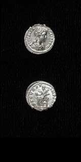 Silver Denarius of Geta Struck While Caesar, 199 CE - 202 CE