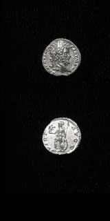 Silver Denarius of Emperor Septimius Severus, 198 CE - 211 CE
