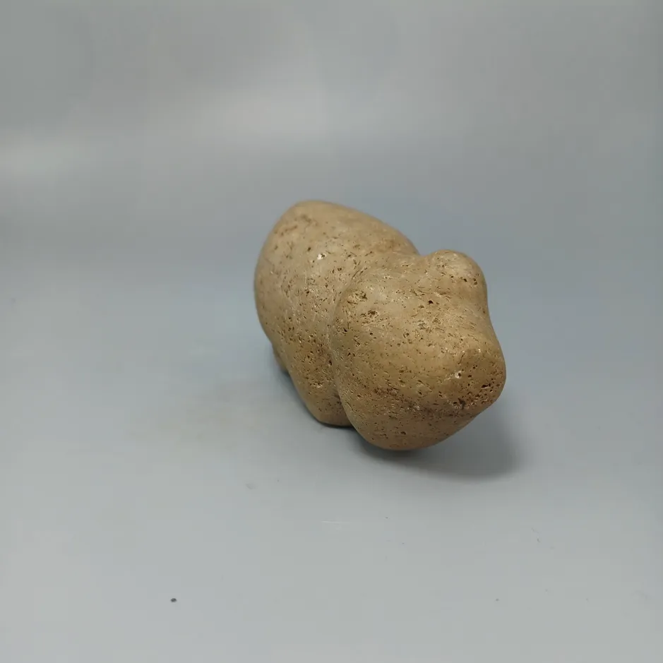 Predynastic Egyptian Quadruped, possibly a Rhinoceros , 5000 BCE - 3500 BCE