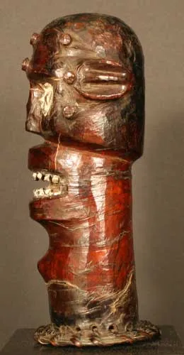 Ekoi Wooden Head, 20th Century CE
