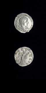 Silver Denarius of Emperor Severus Alexander, 222 CE - 228 CE