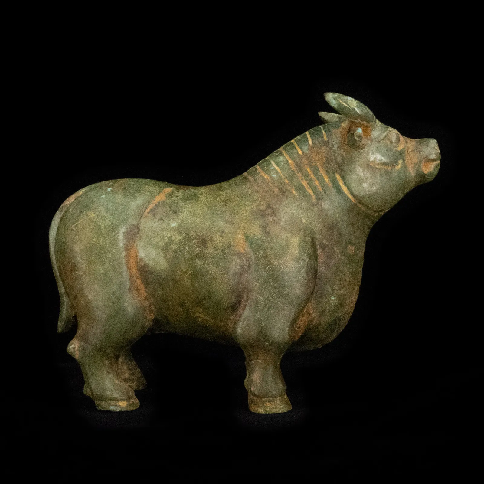 Achaemenid Bronze Statue of a Bull, 500 BC - 330 BC