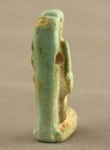 Faience Thoth Amulet, 664 BCE - 30 BCE