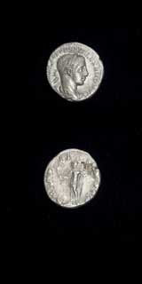 Silver Denarius of Emperor Severus Alexander, 222 CE - 228 CE