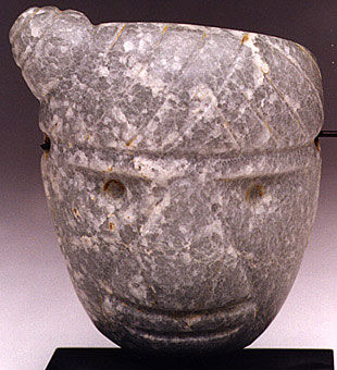 Costa Rican Jade Mask, 100 CE - 500 CE