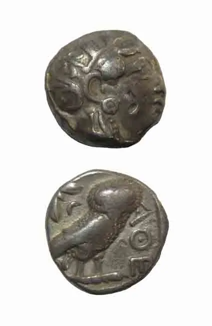 Athenian Silver Tetradrachm, 449 BCE - 413 BCE