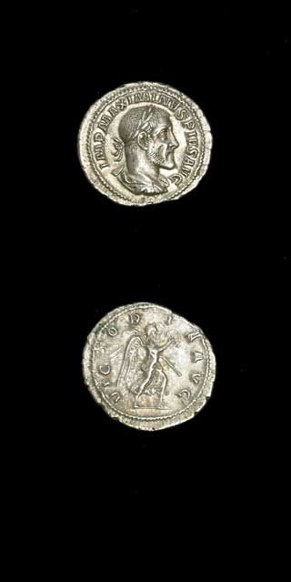 Silver Denarius of Emperor Maximinus I, 235 CE - 238 CE