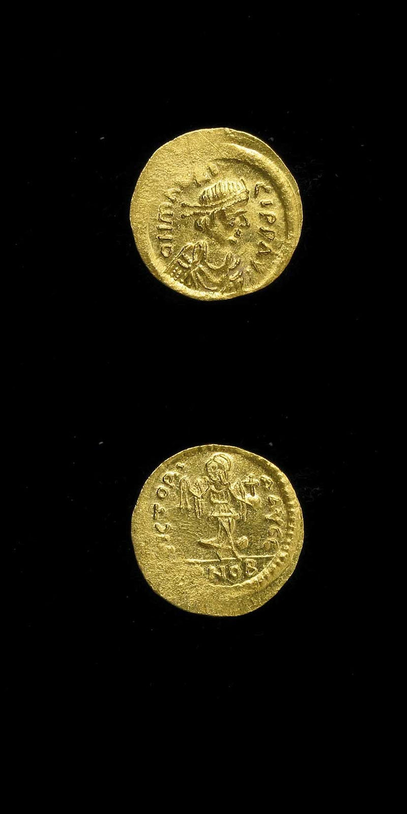 Byzantine Gold Semissis of Emperor Maurice Tiberius, 582 CE - 602 CE