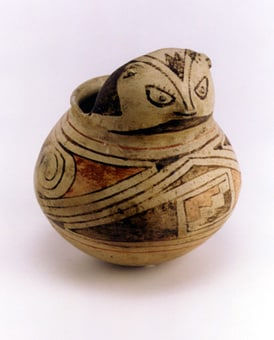 Casas Grandes Polychrome Zoomorphic Effigy Vessel, 1160 CE - 1260 CE