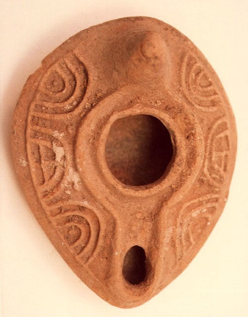 Byzantine Oil Lamp, 400 CE - 600 CE