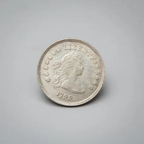 1799 American silver dollar