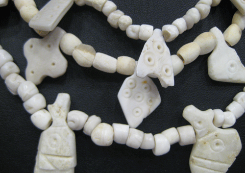 Shell and Stone Bead Necklace with Pendants, 3000 BCE - 2000 BCE