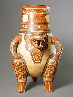 Guanacaste-Nicoya Jaguar Effigy Vessel, 1200 CE - 1400 CE