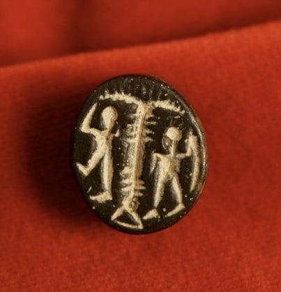 Iron Age Diorite Seal, 900 BCE - 600 BCE