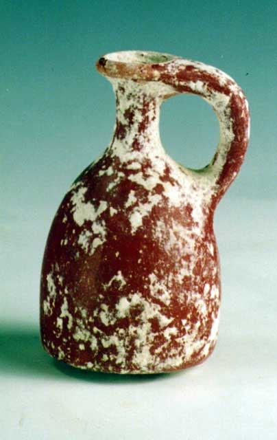 Middle Bronze Age Terracotta Oil Jug, 1900 BCE - 1600 BCE
