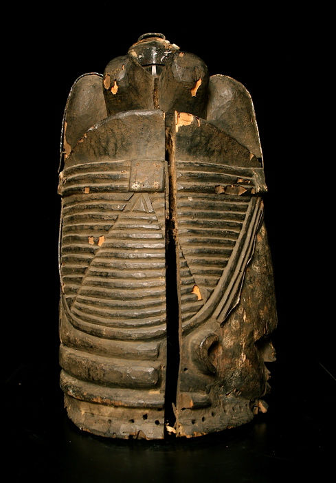 Sande Society Mende Helmet Mask, 19th Century CE - 20th Century CE