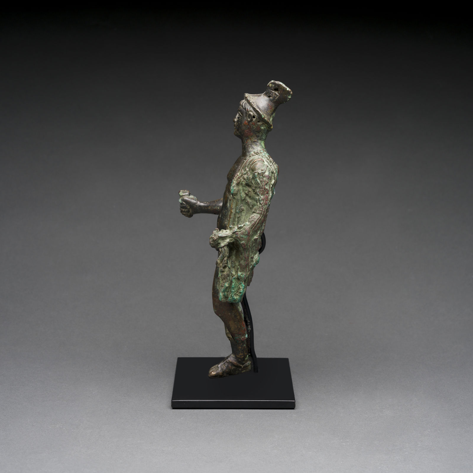 Roman Bronze Sculpture of Mercury, 1st Century CE - 3rd Century CE