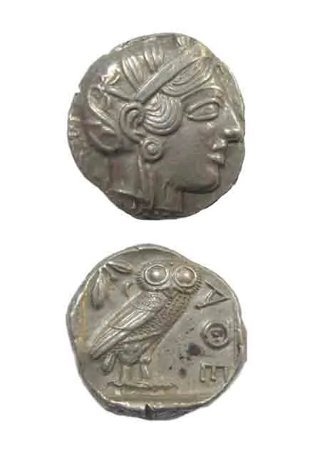 Athenian Silver Tetradrachm, 449 BCE - 413 BCE