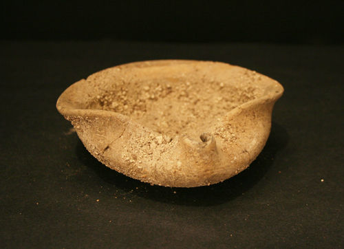 Early Israelite Terracotta Oil Lamp, 1000 BCE - 587 BCE