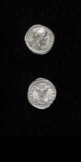 Silver Denarius of Emperor Septimius Severus, 198 CE - 211 CE