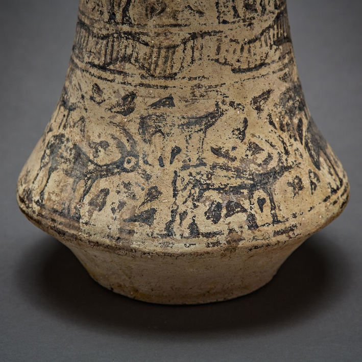 Double-Baluster Cylindrical Vessel/// published 4273, 2500 BCE - 1500 BCE