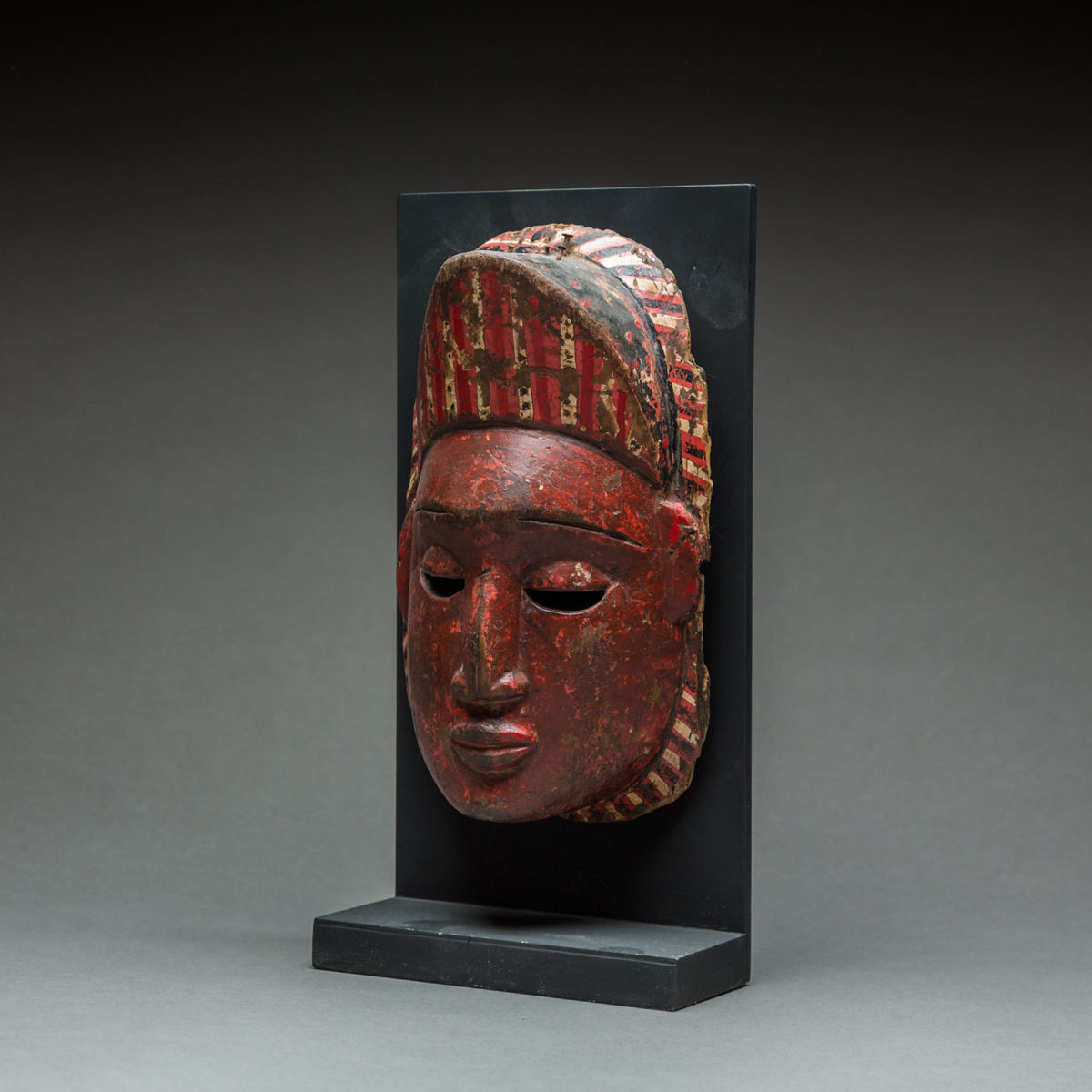 Wooden Polychrome Mask, 19th Century CE - 20th Century CE