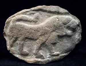 Babylonian Plaque Depicting a Lion, 2000 BCE - 1700 BCE