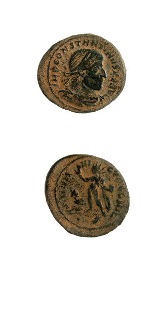 Bronze Coin of Emperor Constantine I the Great, 307 CE - 337 CE
