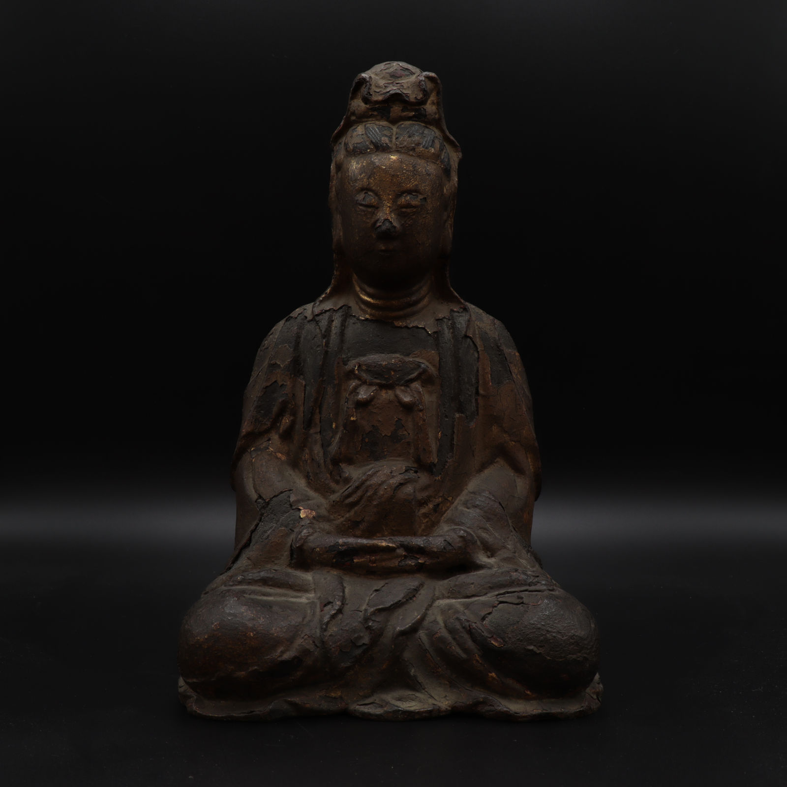 Ming Dynasty Statue of a Seated Buddha, 16th Century CE