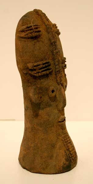 Bura Terracotta Head, 3rd Century CE - 11th Century CE