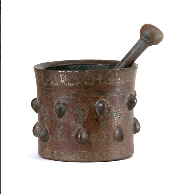 Bronze Mortar & Pestle, 11th Century CE - 13th Century CE