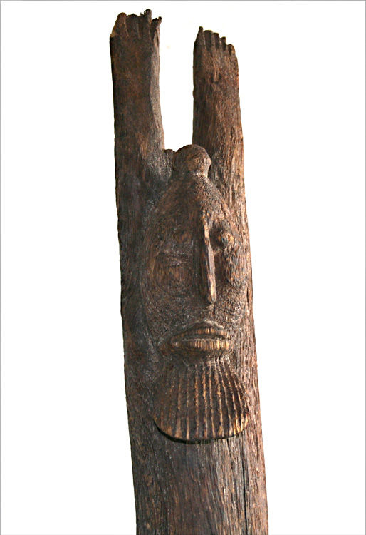 Dogon Figurative Post, 19th Century CE - 20th Century CE