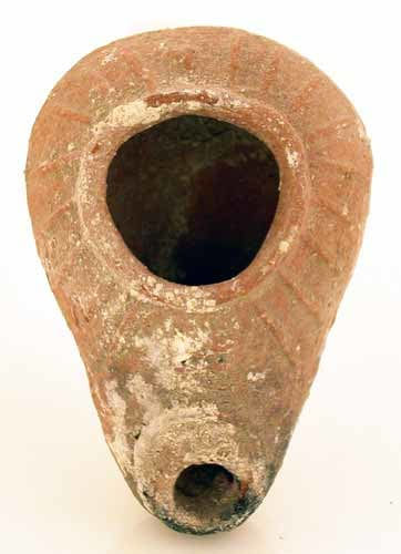 Byzantine Oil Lamp, 400 CE - 600 CE