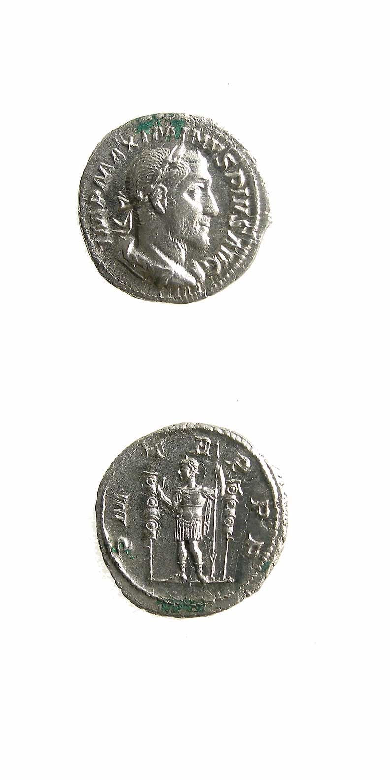 Silver Denarius of Emperor Maximinus I, 235 CE - 238 CE
