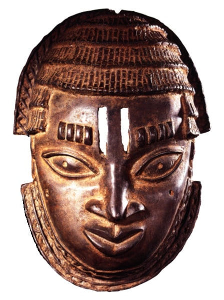 Benin Bronze Mask, 16th Century CE - 18th Century CE