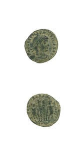 Bronze Coin of Constantine II Struck While Caesar, 330 CE - 337 CE
