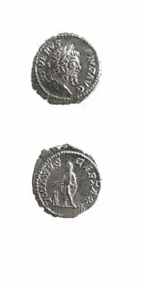 Silver Denarius of Emperor Septimius Severus, 198 CE - 211 CE