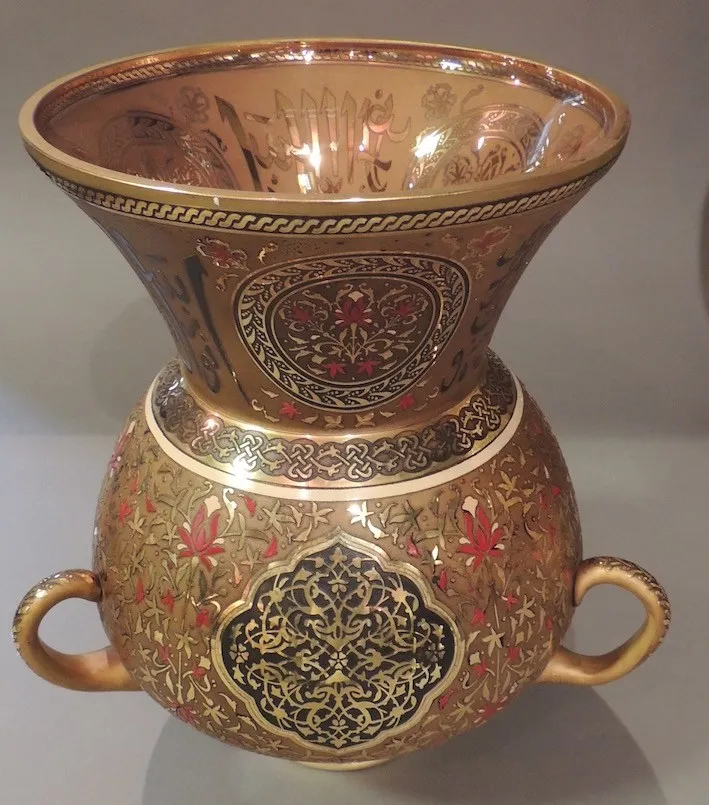 Enamelled Mosque lamp