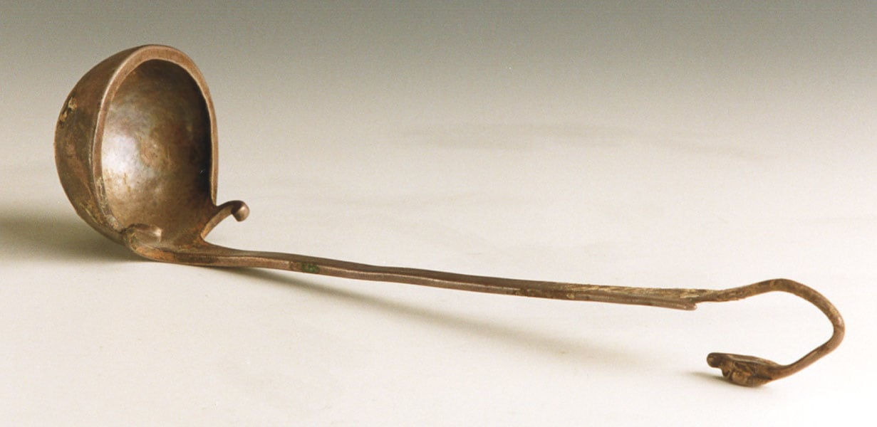 Achaemenid/Greek Silver Ladle, 500 BCE - 400 CE