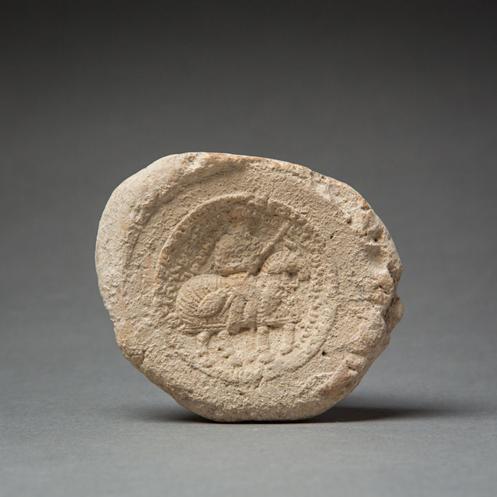 Sassanian Bulla of the General of the South, 200 CE - 600 CE