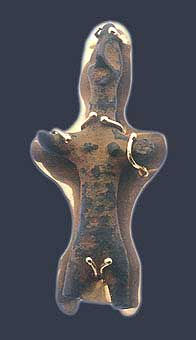 Bronze Sculpture of a Deity Possibly the Goddess Astarte, 1900 BCE - 1600 BCE