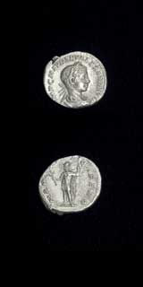 Silver Denarius of Emperor Severus Alexander, 222 CE - 228 CE