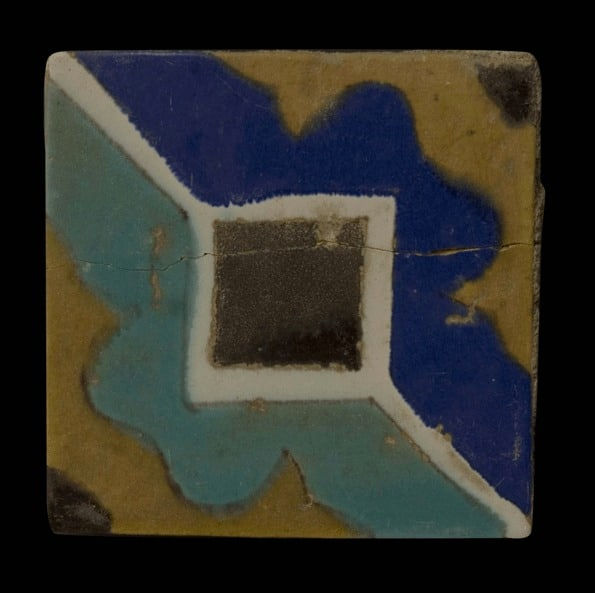 Glazed Polychrome Tile, 16th Century CE - 18th Century CE