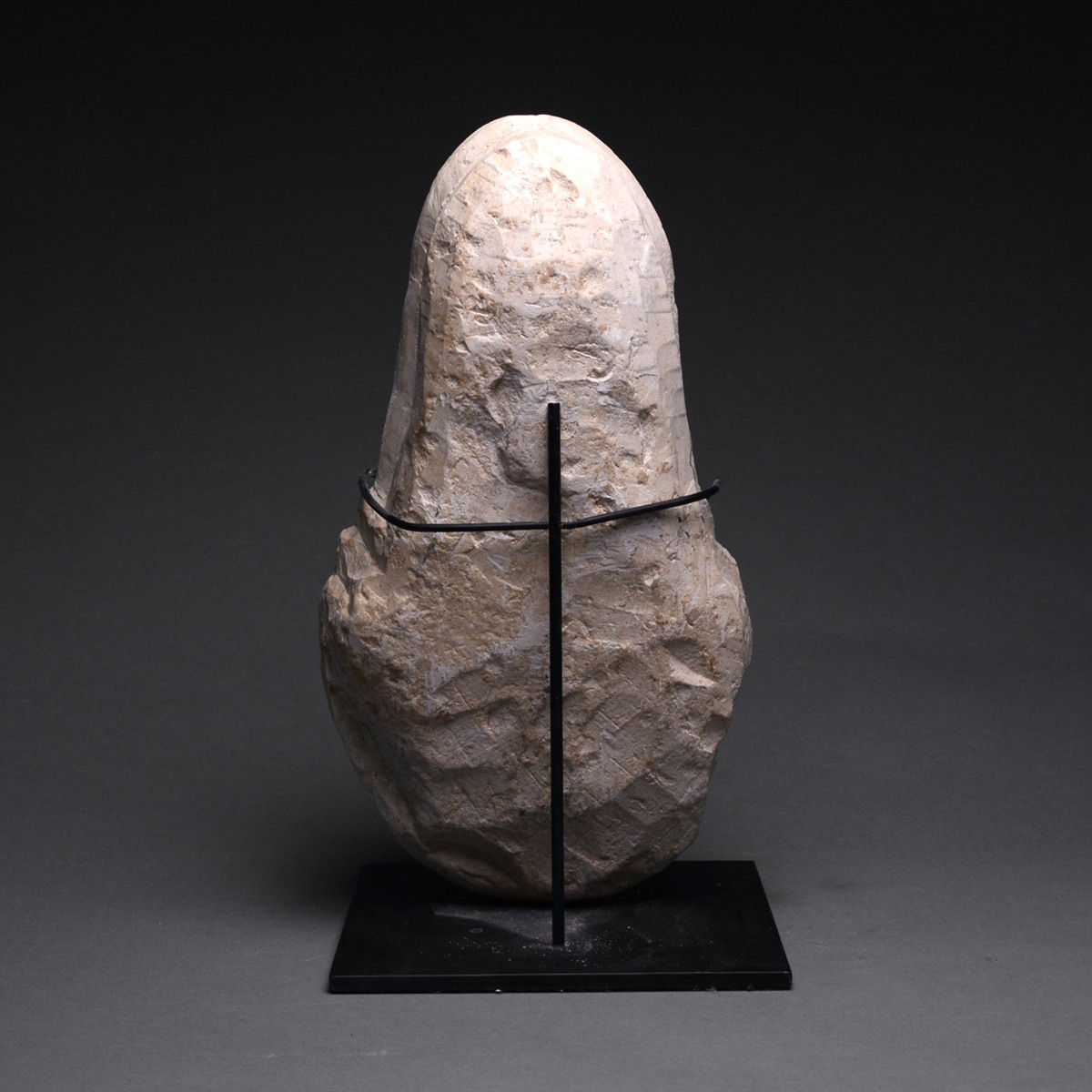 Late Roman Period Limestone Bust of a Woman, 300 CE - 400 CE