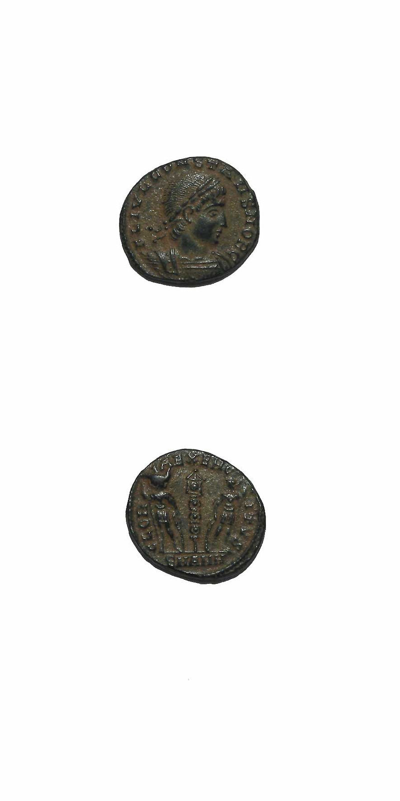 Bronze Coin of Constantine II Struck While Caesar, 330 CE - 337 CE